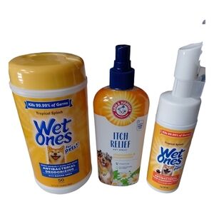 Tropical Splash Antibacterial Wipes for Pets